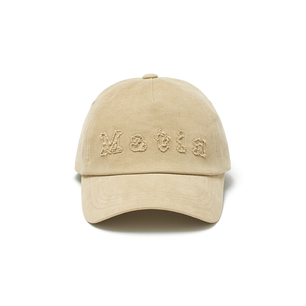 MATIN REVERSE LOGO BALL CAP IN BEIGE – Matin Kim - Main Image