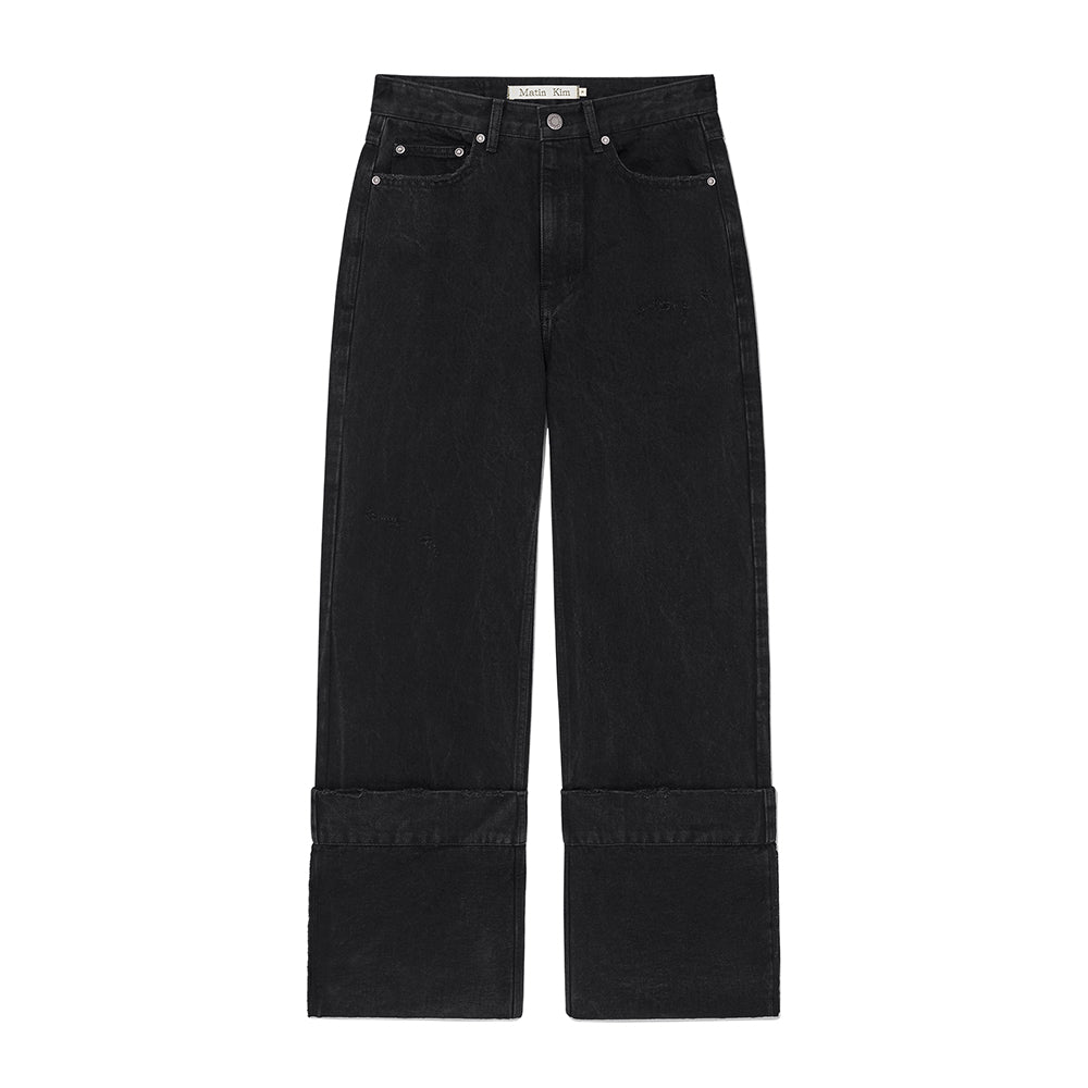 Fit Jeans Black Damage Pant SF Jeans By Pantaloons Black Regular