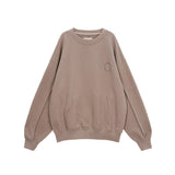 OBLIQUE POCKET SWEATSHIRT IN KHAKI