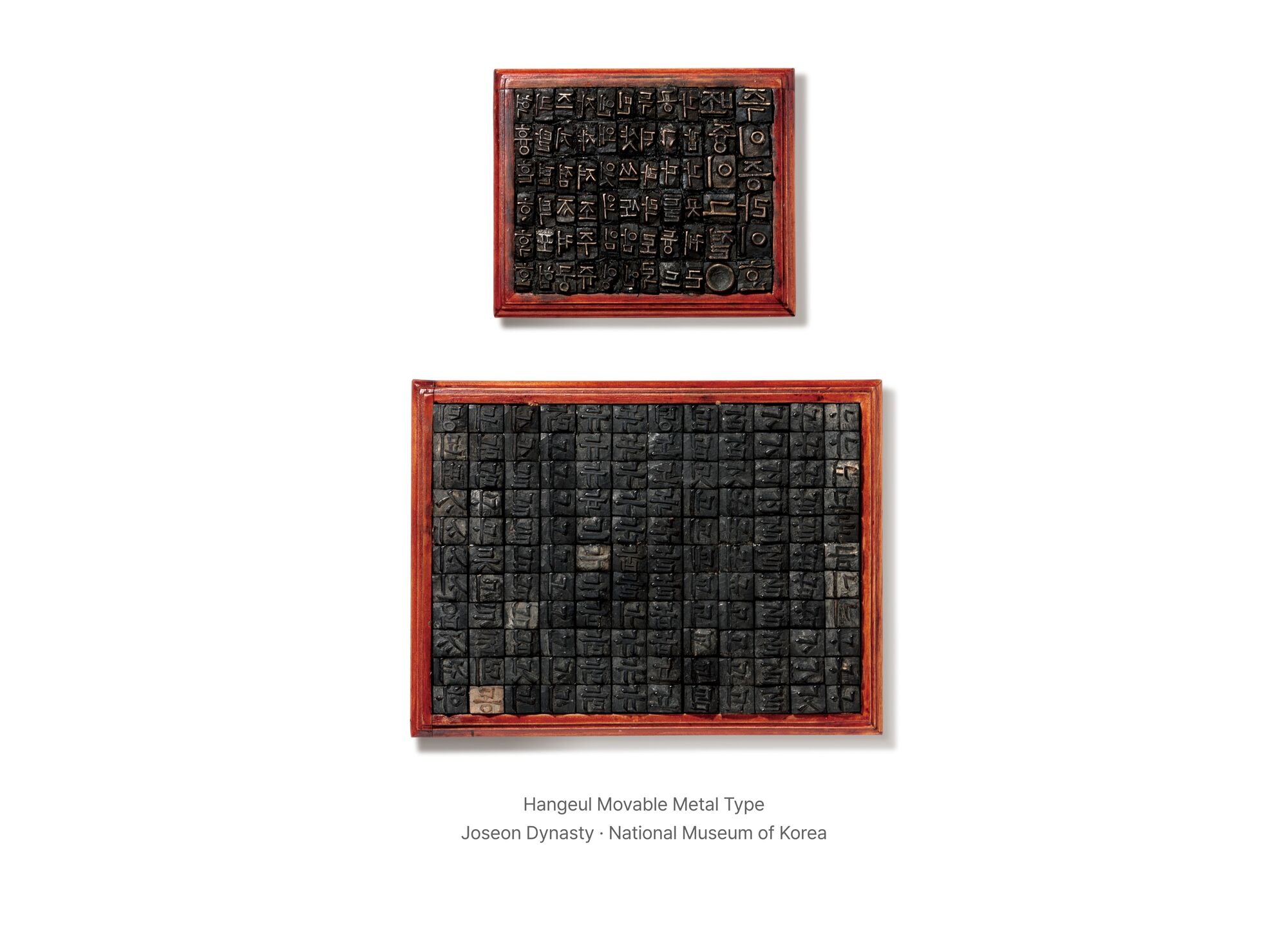 Hangeul Movable Metal Type