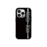 MATIN KIM BLACK LOGO CASE IN BLACK