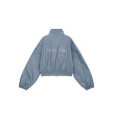 MATIN COATING CROP BLOUSON IN SKY