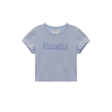 MATIN SHADE LOGO CROP TOP IN SKY