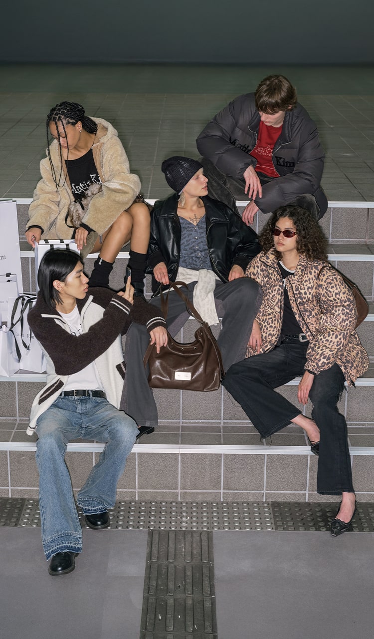 Matin Kimスタジャン ⠀ Matin Kim Coated Jumper will be available on tomorrow 11