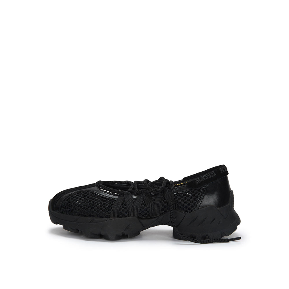 MESH BALLET SNEAKERS IN BLACK – Matin Kim