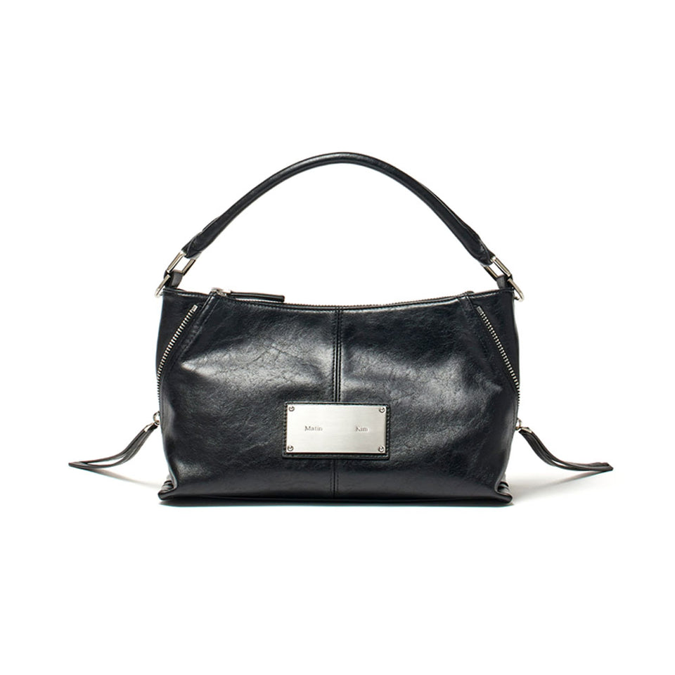 MATIN KIM RIVET POINT QUAD SHOULDER BAG IN BLACK main image 1