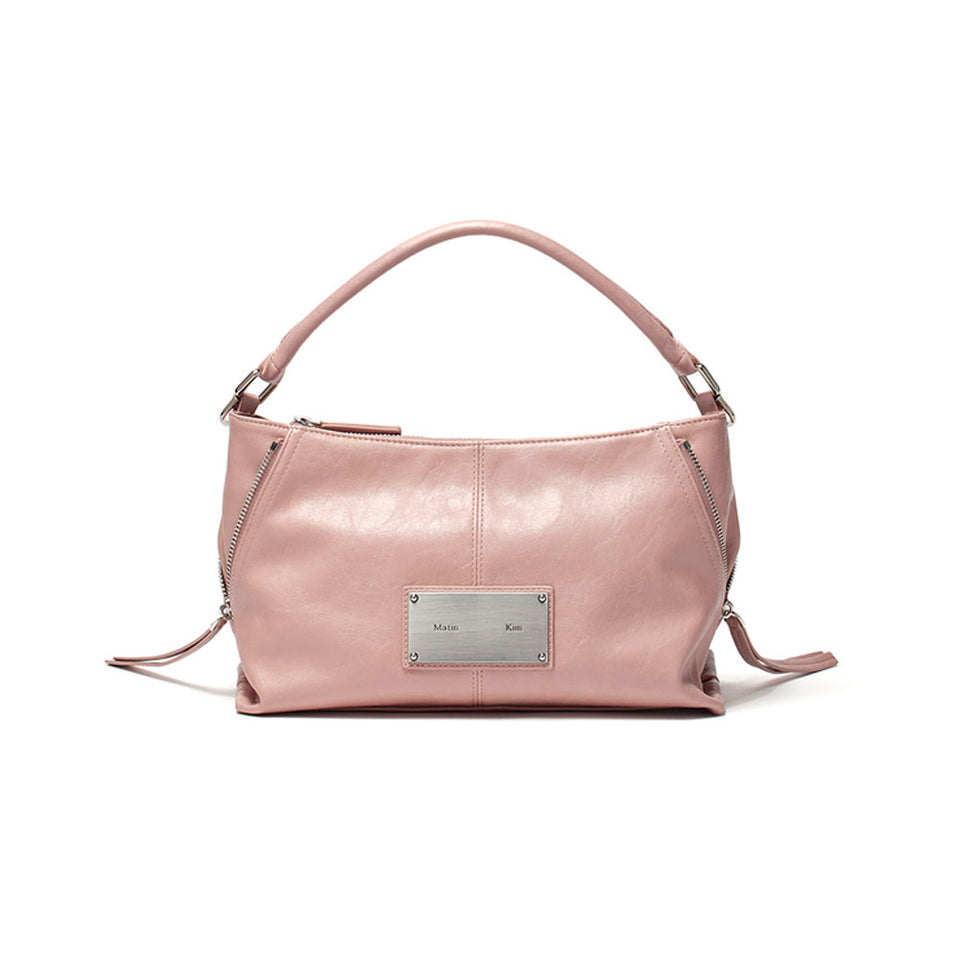 MATIN KIM SIDE ZIPPER TWO WAY BAG IN GREY main image 1