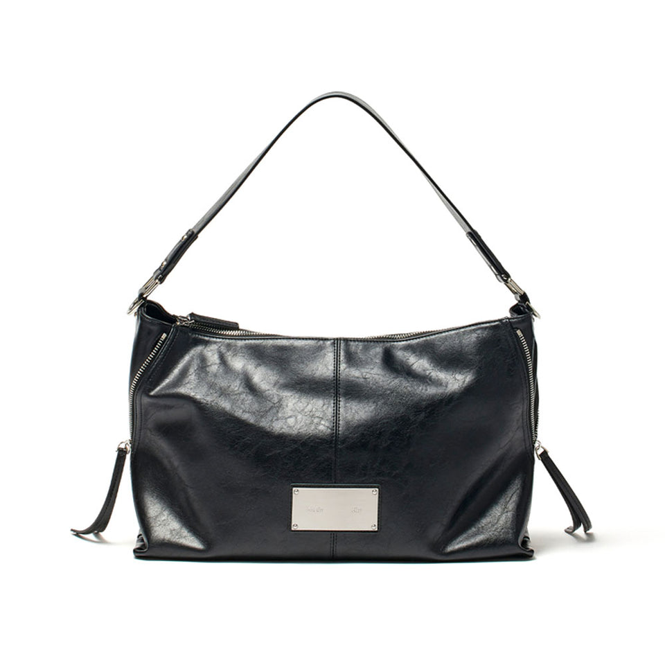 MATIN KIM SIDE ZIPPER TWO WAY BAG IN GREY
