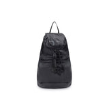 GLOSSY PACKABLE BACKPACK IN BLACK