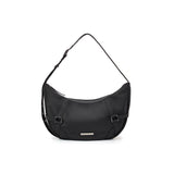 FABRIC MOONLINE BIG HOBO BAG IN BLACK