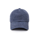 WASHED CIRCLE LOGO BALL CAP IN NAVY