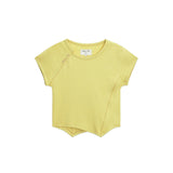 TWIST POINT SLIM TOP IN LIME