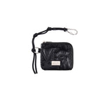 LOGO STITCH SPORTY WALLET IN BLACK