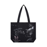 Matin Kim X MU:DS GUUNMONG BIG ECOBAG IN BLACK