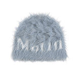 MATIN HAIRY KNIT BEANIE IN SKY