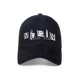 Matin Kim X MU:DS HANGEUL MOVABLE METAL TYPE BALL CAP IN BLACK