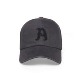 MATIN INITIAL BALL CAP IN CHARCOAL