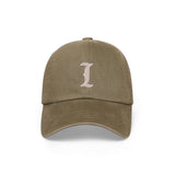 MATIN INITIAL BALL CAP IN LIGHT KHAKI