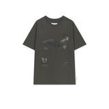 Matin Kim X MU:DS GUUNMONG TOP IN CHARCOAL