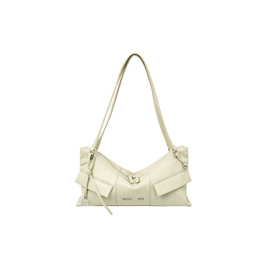 Matin Kim WIDE NEMO SHOULDER BAG IN BLACK