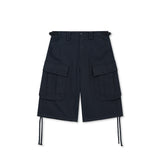 UTILITY CARGO BERMUDA PANTS IN NAVY