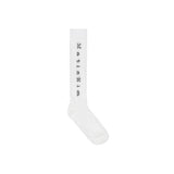 MATIN JACQUARD LIGHT SOCKS IN WHITE