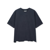 RAW CUT GRAFFITI LOGO TOP IN NAVY