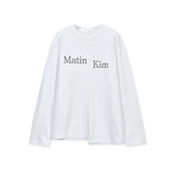 ASYMMETRIC LOGO TOP IN WHITE