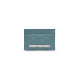 PUFF QUILT CARD WALLET IN BLUE