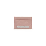 PUFF QUILT CARD WALLET IN PINK