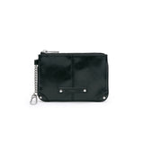 RIVET POINT MINI COIN WALLET IN BLACK