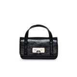 MULTI-POCKET MINI CROSS BAG IN BLACK