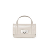 MULTI-POCKET MINI CROSS BAG IN IVORY