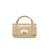 MULTI-POCKET MINI CROSS BAG IN LIGHT YELLOW