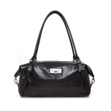 MATIN SOFT FORM BOWLING BAG IN DARK BROWN