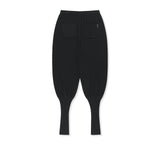 LEG WARMER KNIT JOGGER PANTS IN BLACK