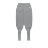 LEG WARMER KNIT JOGGER PANTS IN GREY