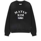 VINTAGE SPRAY LOGO SWEATSHIRT IN BLACK