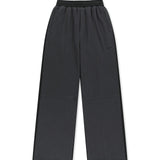 COLORBLOCK CUT SEAM SWEATPANTS IN BLACK