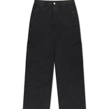 FADED WAX PANTS FOR MEN IN BLACK
