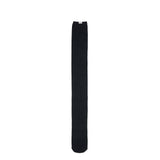 LOOSE-FIT LOGO KNEE SOCKS IN BLACK