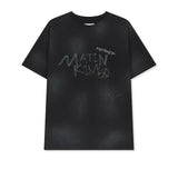 VINTAGE GRAFFITI LOGO TOP IN BLACK