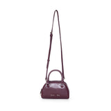 HALFMOON BABY BOWLING BAG IN WINE
