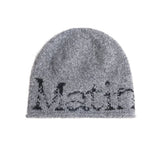 BOUCLE CRACK LOGO BEANIE IN GREY