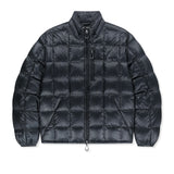 MATIN GRID QUILTED LIGHT DOWN JUMPER IN DARK NAVY