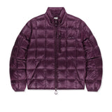 MATIN GRID QUILTED LIGHT DOWN JUMPER IN PURPLE