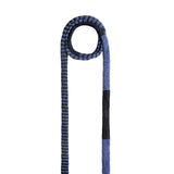 MULTI STRIPE ALPACA BLENDED MUFFLER IN BLUE