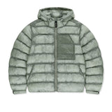 CLOUD SHELL HOODY PADDING JUMPER IN MINT
