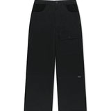 VELVET SHIFT PANTS FOR MEN IN BLACK