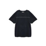 DOUBLE LINE LOGO TOP IN NAVY